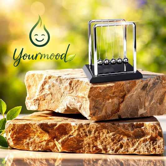 Rituel Équilibre – Pendule de Newton métallique - Yourmood